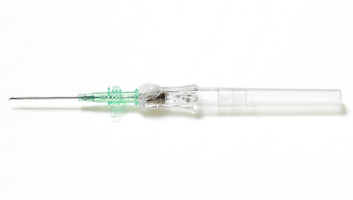 BD IV Catheter, Winged, 18G x 1.16", Green, 50/bx, 4 bx/cs (Continental US Only) - 18G, 16", Green