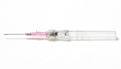 BD IV Catheter, Winged, 20G x 1", Pink, 50/bx, 4 bx/cs (Continental US Only) - 20G, 1", Pink