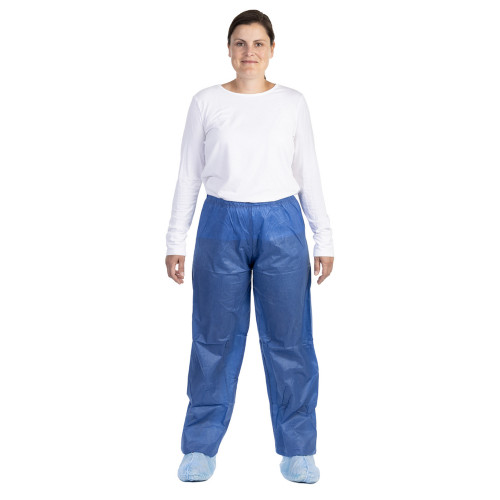 HALYARD SCRUB SUIT - Scrub Pants, Elastic, Blue, XX-Large, 48/cs (US Only)