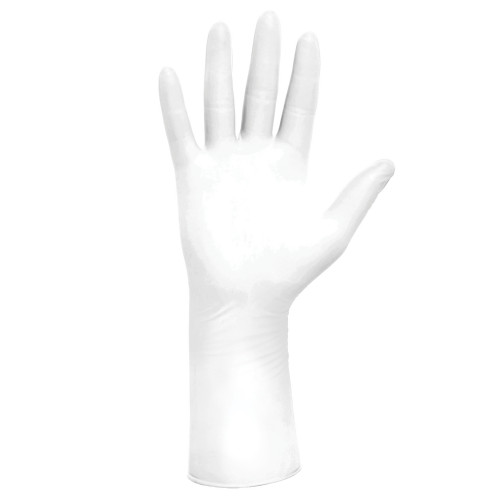 HALYARD PUREZERO® HG3 NITRILE CLEANROOM GLOVES - Gloves, Small, 12" Long with High Tack/Grip Surface, White, Non-Sterile, 100/bx, 10 bx/cs (Any glove product purchased after 4/10/26 is non-returnable until further notice based on the current volatili