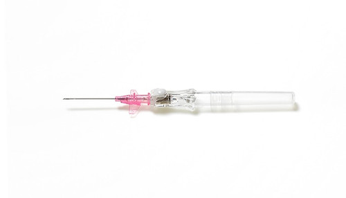 BD INSYTE™ IV Winged Catheter, 20G x 1.16", Pink, 50/bx, 4 bx/cs (Continental US Only) - 20G, 16", Pink