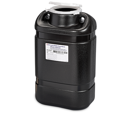 BD Collector, RCRA, 5 Gallon, One Piece Plug Top, 8/cs (Continental US Only)