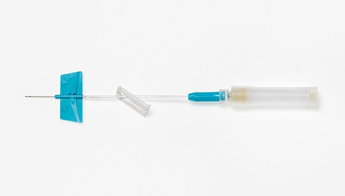 BD SAF-T-INTIMA™ IV Catheter, Wings, 22G x ¾", PRN & Needle Shield, 25/bx, 8 bx/cs (Continental US Only) - 22G