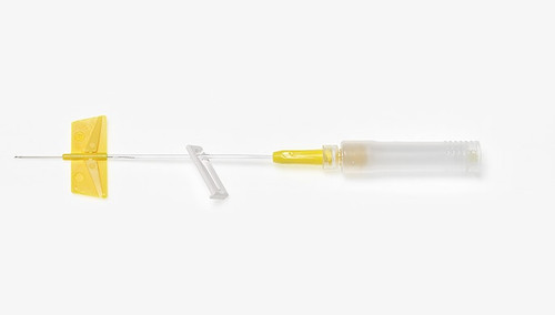 BD IV Catheter, Wings, 24G x ¾", PRN & Needle shield, 25/bx, 8 bx/cs (Continental US Only) - 24G