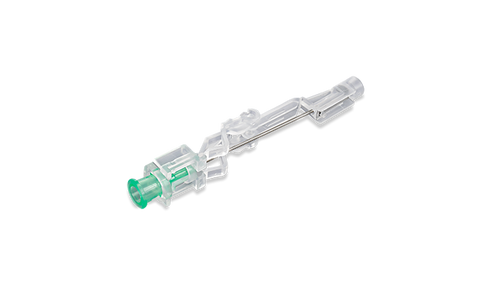 Needle, IM Hypodermic, 21G x 1" BD SafetyGlide™ Shielding, Sterile, Regular Wall Type & Regular Bevel, Green Hub, 50/bx, 10 bx/cs (Continental US Only) - 21G, 1"