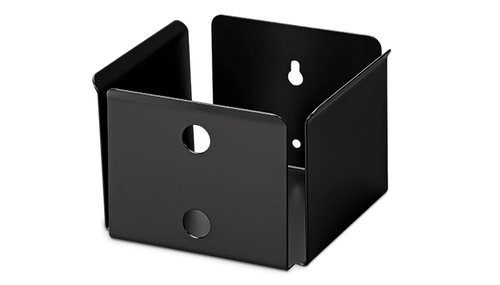 BD Cup Bracket, for 1 & 1.4 Qt Sharps Collectors, 3” x 4” x 4”, Black, 12/cs (Continental US Only) - Black