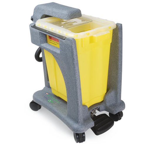 BD SHARPS RECYKLEEN™ Basic 9 Gallon Recykleen Foot Operated Trolley (12 ea/plt) (Continental US Only)