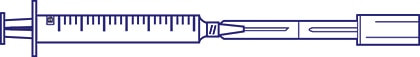 BD Syringe, 3mL, Twinpak™ Dual Cannula Device, For Use with Interlink®, Abbott LifeShield® or SafeLine® Systems, 100/bx, 8 bx/cs (Continental US Only)