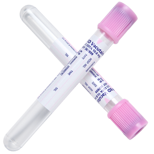 BD K2 EDTA Venous Blood Cololection Tube, 13X75, 3.0ml, Plastic, Hemogard™ Closure, Sterile, Tan, 1000/cs (Temp Sensitive; Non-Returnable) (Continental US Only)