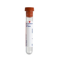 BD Plastic Tube, Hemogard™ Closure, 13mm x 75mm, 3.0mL, Red, Paper Label, Clot Activator & Silicone Coated Interior, 100/bx, 10 bx/cs (Continental US Only) - Red