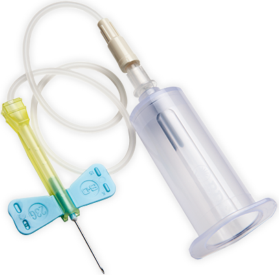 BD VACUTAINER® SAFETY-LOK™ Blood Collection Set, 23G x ¾" Needle, 12" Tubing, Luer Adapter, 50/pk, 4 pk/cs (Item is Non-Returnable) (Continental US Only) - 23G, 12"