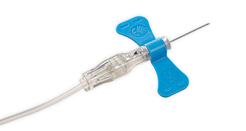 BD VACUTAINER® ULTRATOUCH™ Blood Collection Set, Push Button with Luer Adapter, 25G x ¾" Needle, 12" Tubing, 50/bx, 4 bx/cs (Continental US Only) - 25G, 12"