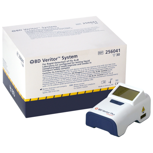 BD VERITOR™ Influenza A+B Clinical Kit, Mod Complex, 30 test/kt (Short-Dated; Non-Returnable) (Continental US Only)