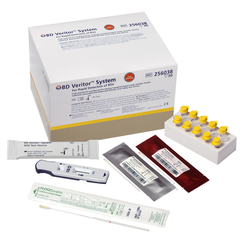 BD VERITOR™ RSV Test Kit, CLIA Waived, 30 tests/kit, 1 kit/ea (Continental US Only)