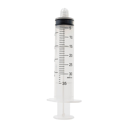 EXEL LUER LOCK SYRINGES Syringe, Luer Lock, 30-35cc, With Cap, 50/bx, 5 bx/cs (28 cs/plt)