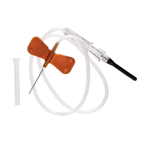 EXEL VACULET BLOOD COLLECTION SET Blood Collection Set, 25G x ¾", Orange, 50/bx, 4 bx/cs (75 cs/plt)