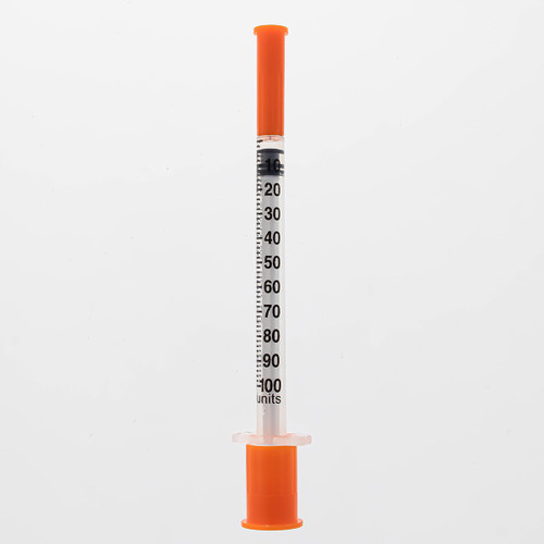 EXEL INSULIN SYRINGE WITH NEEDLE Insulin Syringe & Needle, 29G x ½", 1cc, 10/bg, 10bg/bx, 5bx/cs (24 cs/plt)
