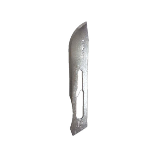 EXEL STERILE SURGICAL BLADES Surgical Blade, Stainless Steel, Size 10, 100/bx, 10 bx/cs