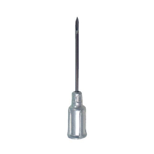 EXEL ALUMINUM HUB NEEDLES Aluminum Hub Hypodermic Needle, 18G x 1", 100/bx, 10 bx/cs, FOR VETERINARY USE ONLY