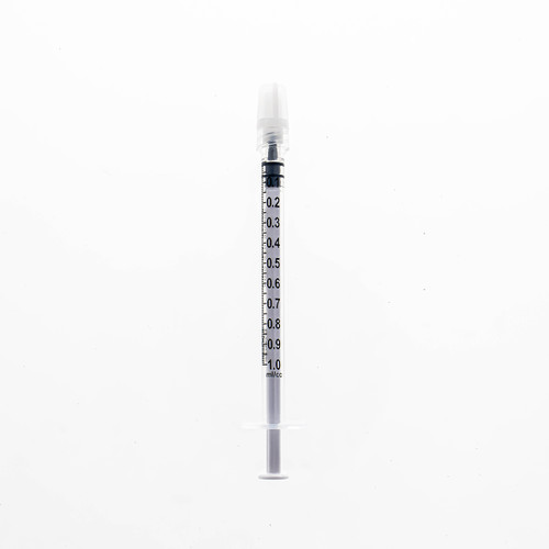 EXEL TB TUBERCULIN SYRINGES WITH LUER LOCK Tuberculin Syringe Only, 1cc, Low Dead Space Plunger, Luer Lock with Cap, 100/bx, 10 bx/cs