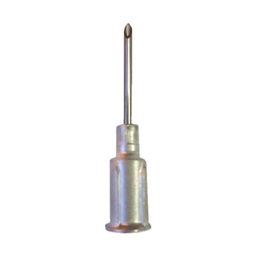 EXEL ALUMINUM HUB NEEDLES Aluminum Hub Hypodermic Needle, 18G x 5/8", B Bevel, 100/bx, 10 bx/cs, FOR VETERINARY USE ONLY