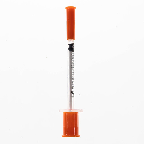 EXEL INSULIN SYRINGE WITH NEEDLE Insulin Syringe & Needle, 31G x 5/16", 3/10cc, 10/bg, 10 bg/bx, 5 bx/cs