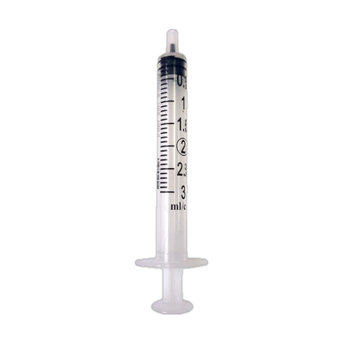 EXEL LUER SLIP SYRINGES Syringe Only, Luer Slip, 3cc, Non-Sterile, Bulk, 1500/cs (Item on Manufacturer Backorder – Inventory Limited when Available)