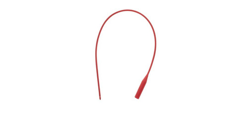 AMSINO AMSURE® URETHRAL RED RUBBER CATHETER Red Rubber Urethral Catheter, 10FR, 100/bx