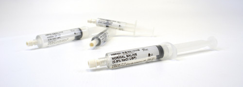 AMSINO PRE-FILLED SALINE FLUSH SYRINGE Praxiject™ SP, Pre-Filled Saline Flush Syringe, 10ml of 0.9% Sodium Chloride Injection USP in a 10ml Syringe, 180/cs