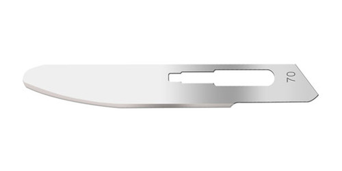 CINCINNATI CARBON STEEL BLADES Blade, Carbon Steel, Size 70, Non-Sterile, 100/bx