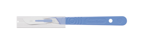 CINCINNATI SWANN MORTON SCALPELS Scalpel, Swann Morton, Stainless Steel, Size 21, Blue Handle, Disposable, Non-Sterile, Bulk, 1000/bx