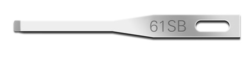 CINCINNATI MINIATURE SURGICAL BLADES Mini Surgical Blade, Swann Morton, Size 61SB, Stainless Steel, Single Bevel, Sterile (5911) 25/bx