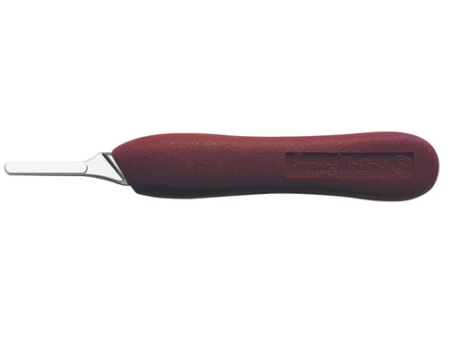 CINCINNATI SURGICAL HANDLES Surgical Handle, Ergonomic, Plastic, Fits Blades 18-27, Size 6
