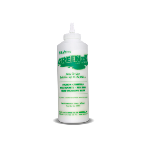 SAFETEC RED Z® AND GREEN-Z® BOTTLES Green-Z, Needle Nose Bottle, (up to 22000 cc), 12 btl/cs (Available to Continental US & Canada dealers only)