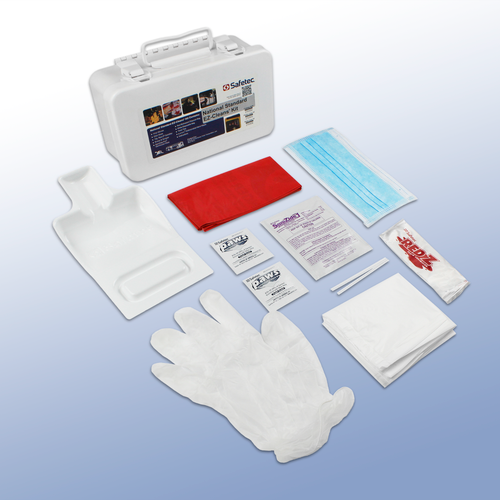 SAFETEC NATIONAL STANDARD EZ-CLEANS® KIT National Standard EZ-Cleans Kit (metal case) 24 kt/cs