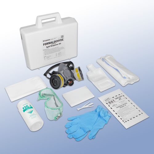 SAFETEC FORMALDEHYDE SPILL RESPONSE KIT Kit, Formaldehyde Spill (hard case) (Available to Continental US & Canada dealers only)