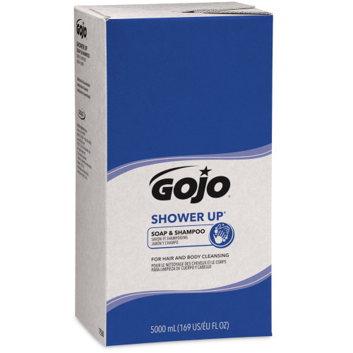 GOJO PRO™ 5000 BAG-IN-BOX SYSTEM Shower Up® Soap & Shampoo, 2/cs