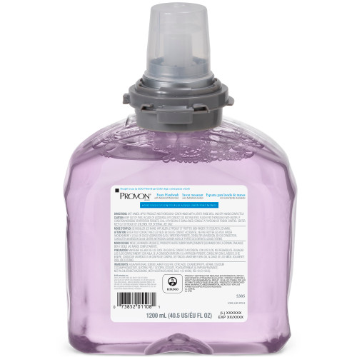 GOJO PROVON® FOAMING HANDWASH PROVON® Foaming Handwash with Advanced Moisturizers, 1200mL TFX, 2/cs