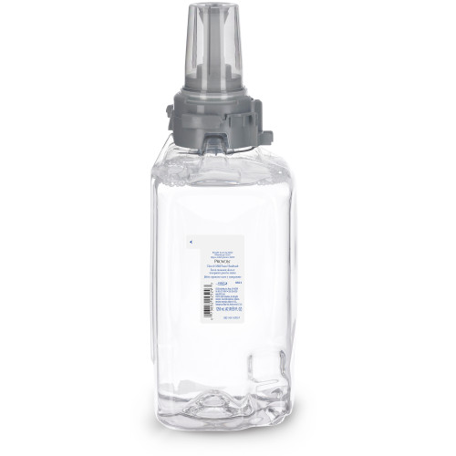 GOJO ADX-12™ HANDWASH Hand & Shower Wash, Clear & Mild, Foam, 1250mL, 3/cs (192 cs/plt)