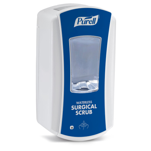 GOJO LTX-12™ DISPENSERS LTX-12™ Waterless Surgical Scrub Dispenser, Touch Free, Blue/White, For 1907, 4/cs (Surgical Scrub Sold Seperately)