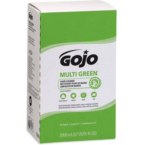 GOJO PRO™ 2000 BAG-IN-BOX SYSTEM MULTI GREEN® Hand Cleaner, 2000mL Refill, 4/cs