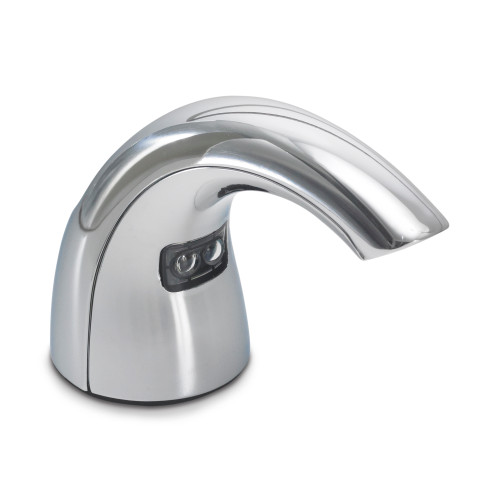 GOJO CX™ DISPENSER & REFILLS Foam Soap Dispenser, Touch Free, Battery Powered, CXT™ Counter Mount, Chrome, Compatible with CX™ 1500 and 2300 ml Refills, 1/cs