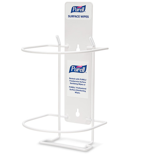 GOJO PURELL® HEALTHCARE SURFACE DISINFECTANT Purell® Surface Wipes Wall Bracket, 1/cs