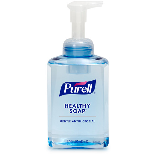 GOJO PURELL® HEALTHY SOAP™ PURELL® HEALTHY SOAP™ 0.5% PCMX Antimicrobial Foam, 17.4 fl oz Pump Bottle, 4/cs