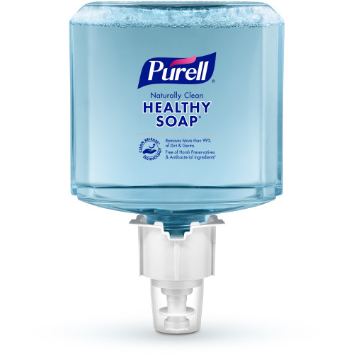 GOJO PURELL® ES4 DISPENSERS & REFILLS PURELL® CRT HEALTHY SOAP™  Naturally Clean Foam, Clear, 2/cs