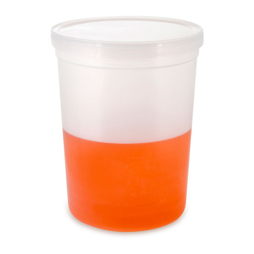 GLOBE SCIENTIFIC MULTI-PURPOSE CONTAINERS Multi-Purpose Container, 86 oz, Translucent, 25/cs