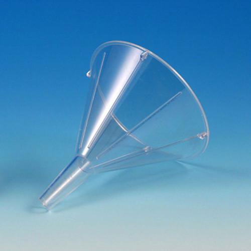 GLOBE SCIENTIFIC FUNNELS Disposable Funnel, 55mm, PS, 25/slv, 4 slv/bx