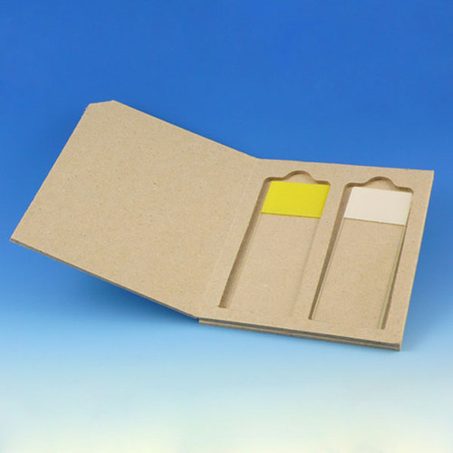 GLOBE SCIENTIFIC SLIDE MAILERS Slide Mailer, Cardboard, Holds 2 Slides, 50/bx, 20bx/cs