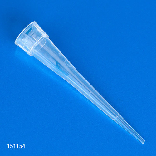 GLOBE SCIENTIFIC PIPETTE TIPS Pipette Tip, Graduated, 31mm, Natural, 1000/bg