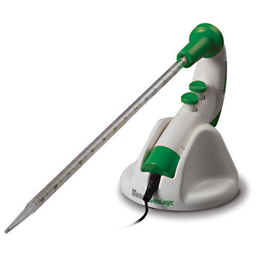 GLOBE SCIENTIFIC DIAMONDSEROLOGIC™ PIPETTE CONTROLLER Pipette Controller, Portable, 3-Speed, Rechargeable